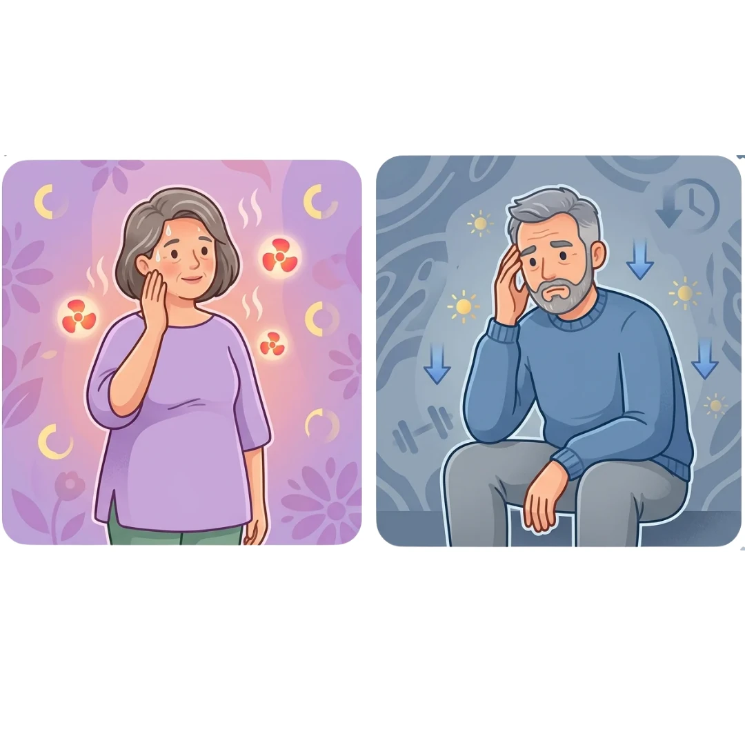 Menopause vs Andropause