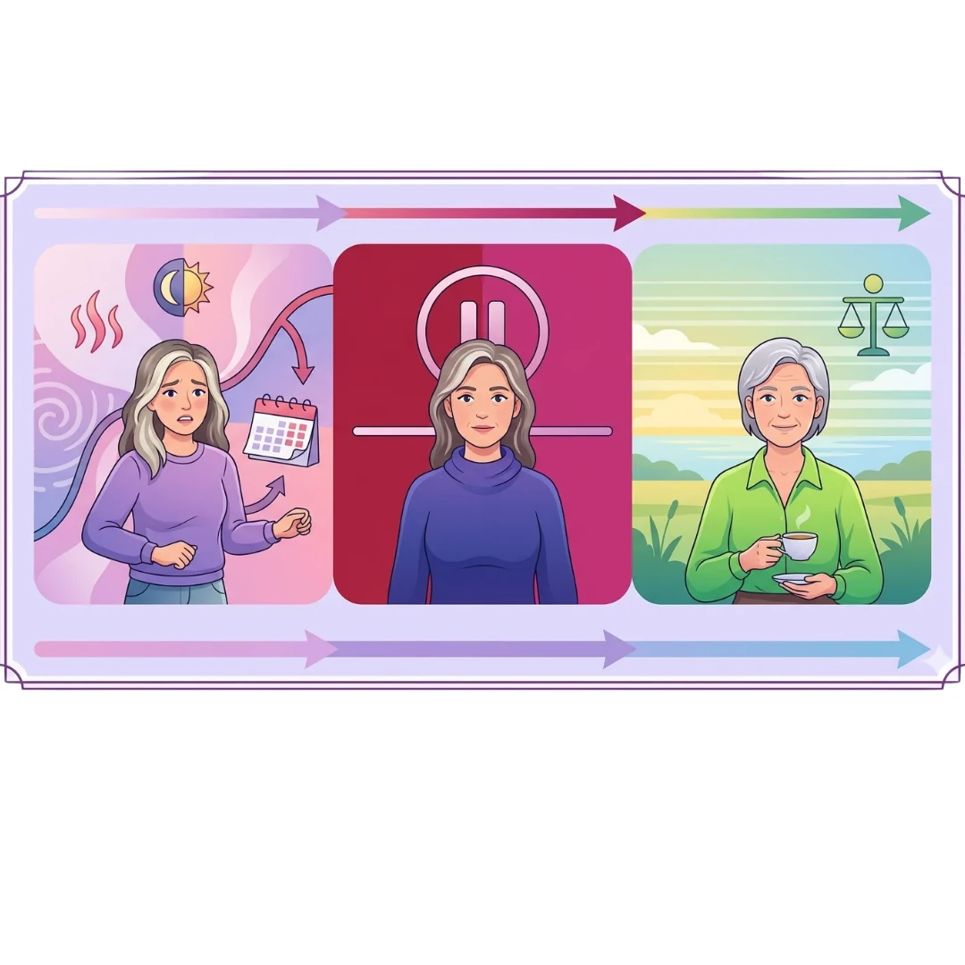 Perimenopause • Menopause • Post-menopause: Understanding the Midlife Hormone Transition